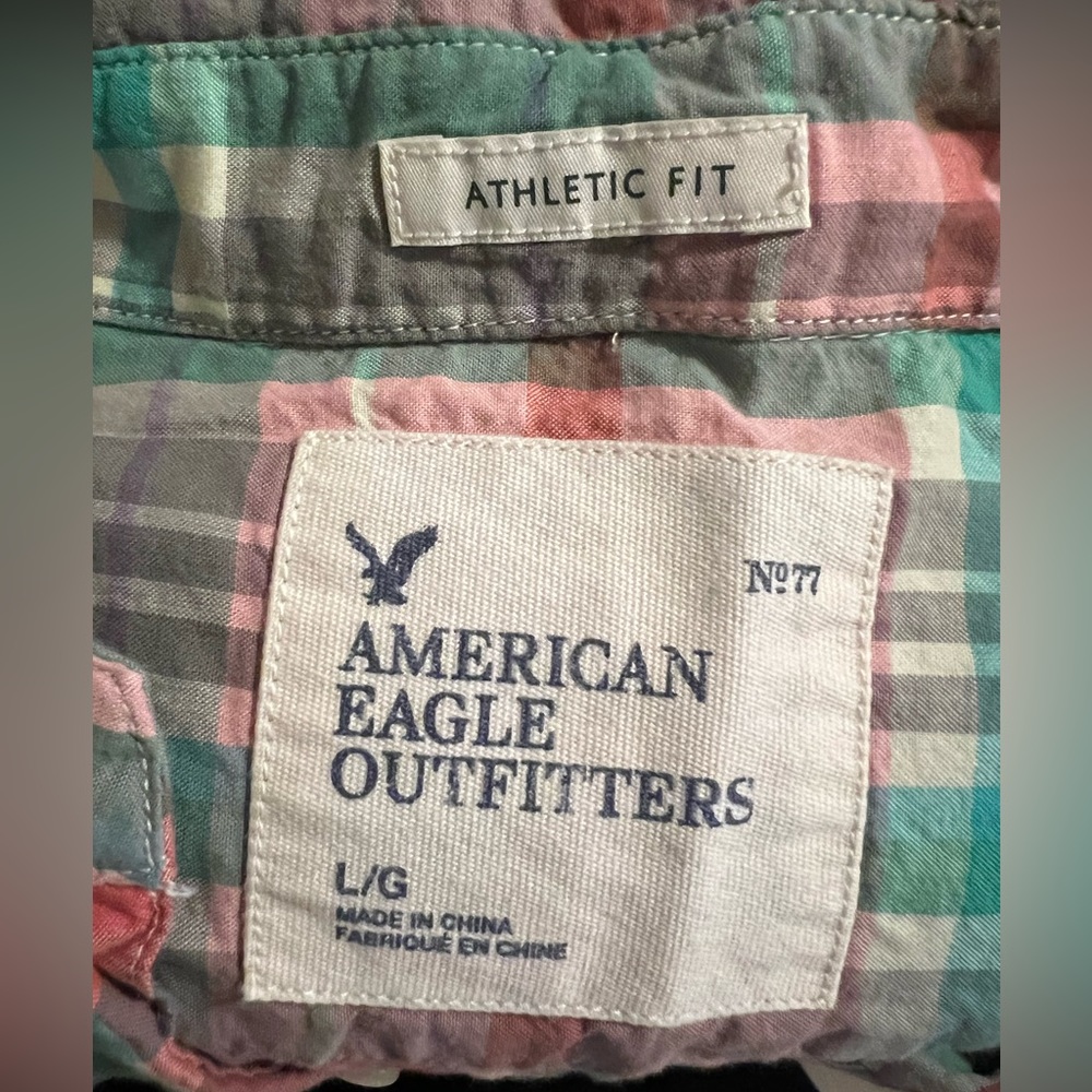 Mens American eagle dress shirt
